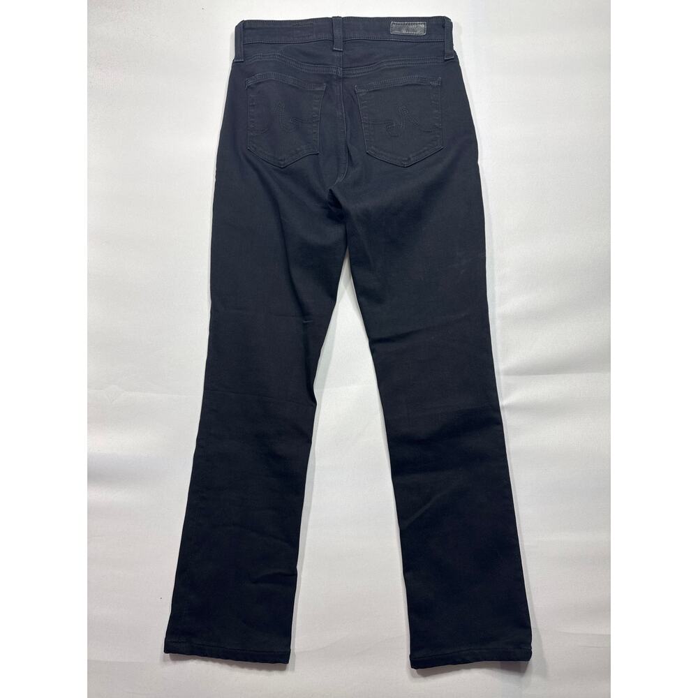 Adriano Goldschmied Womens Mari High Rise Straight Black Denim Jeans 25R (25x26) - Picture 2 of 6
